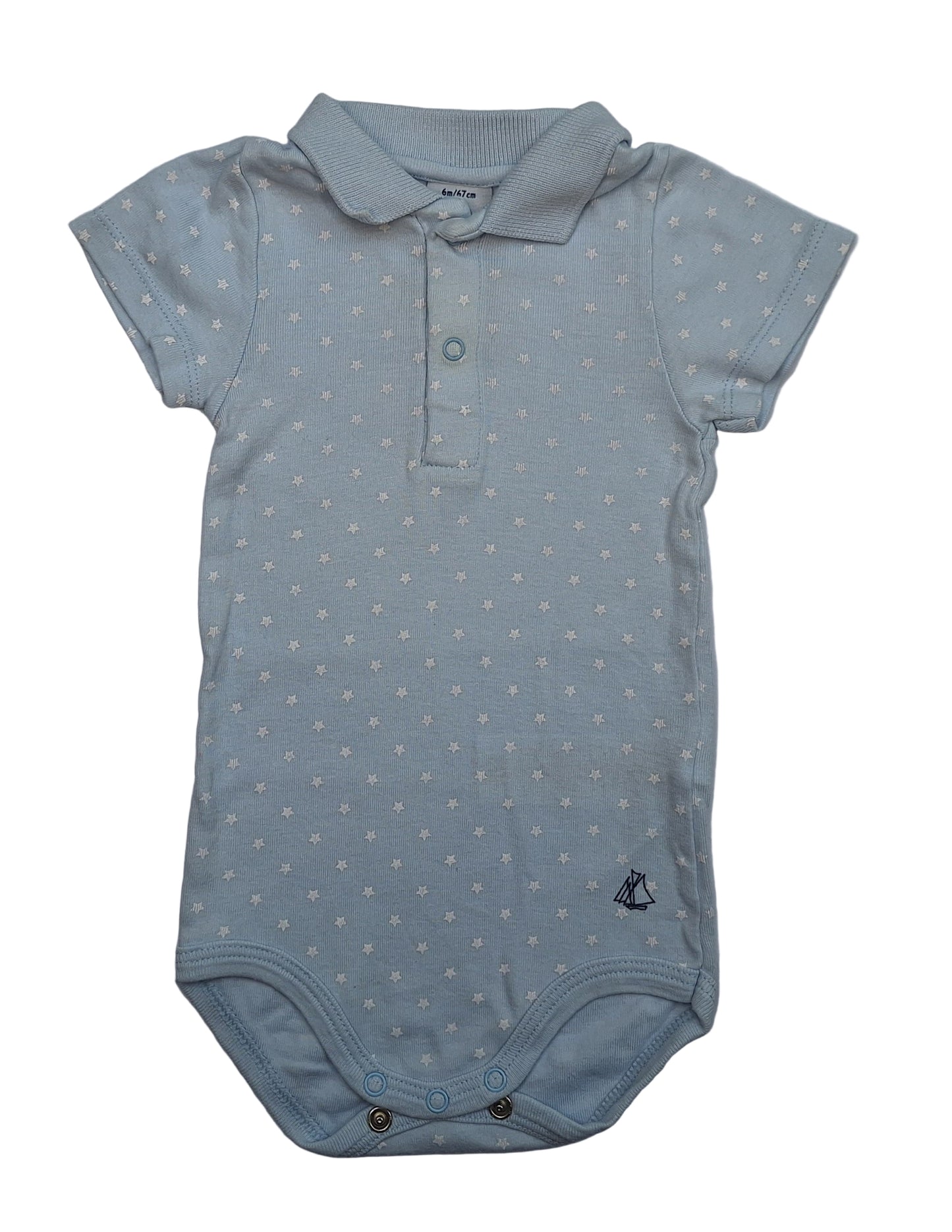 PETIT BATEAU Polo Bodysuit