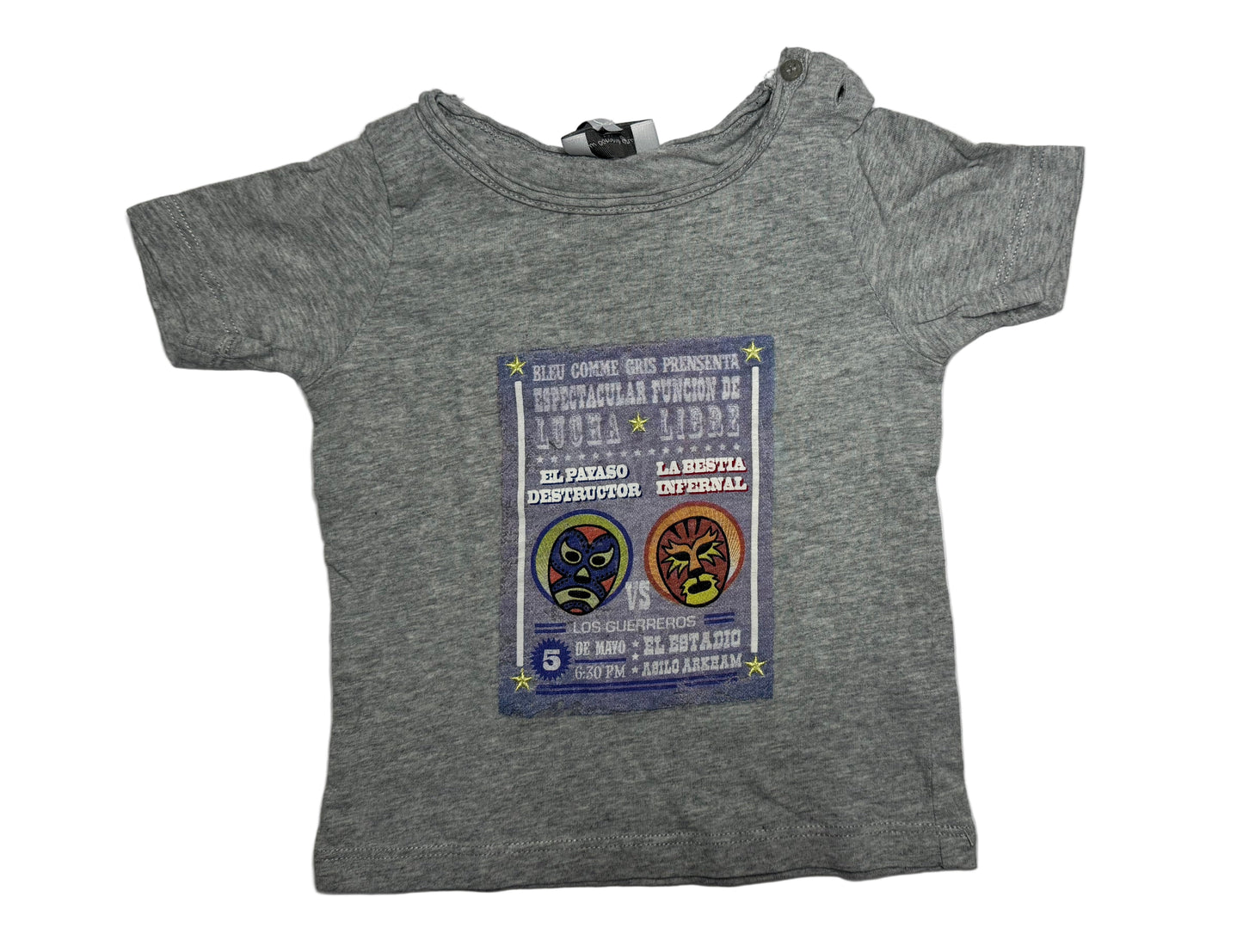 BLEU COMME GRIS Tee-shirt