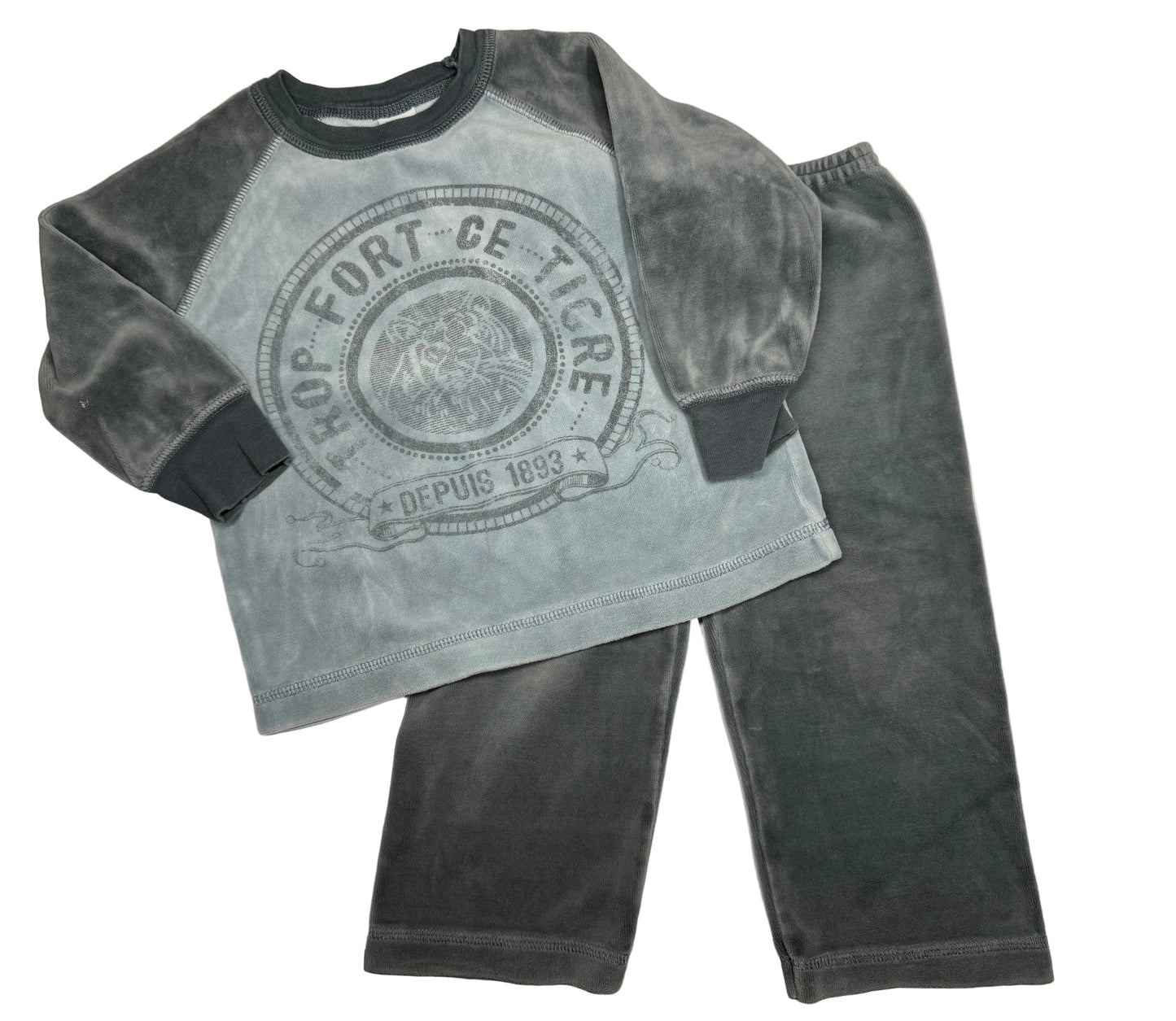 PETIT BATEAU Velvet Pyjama