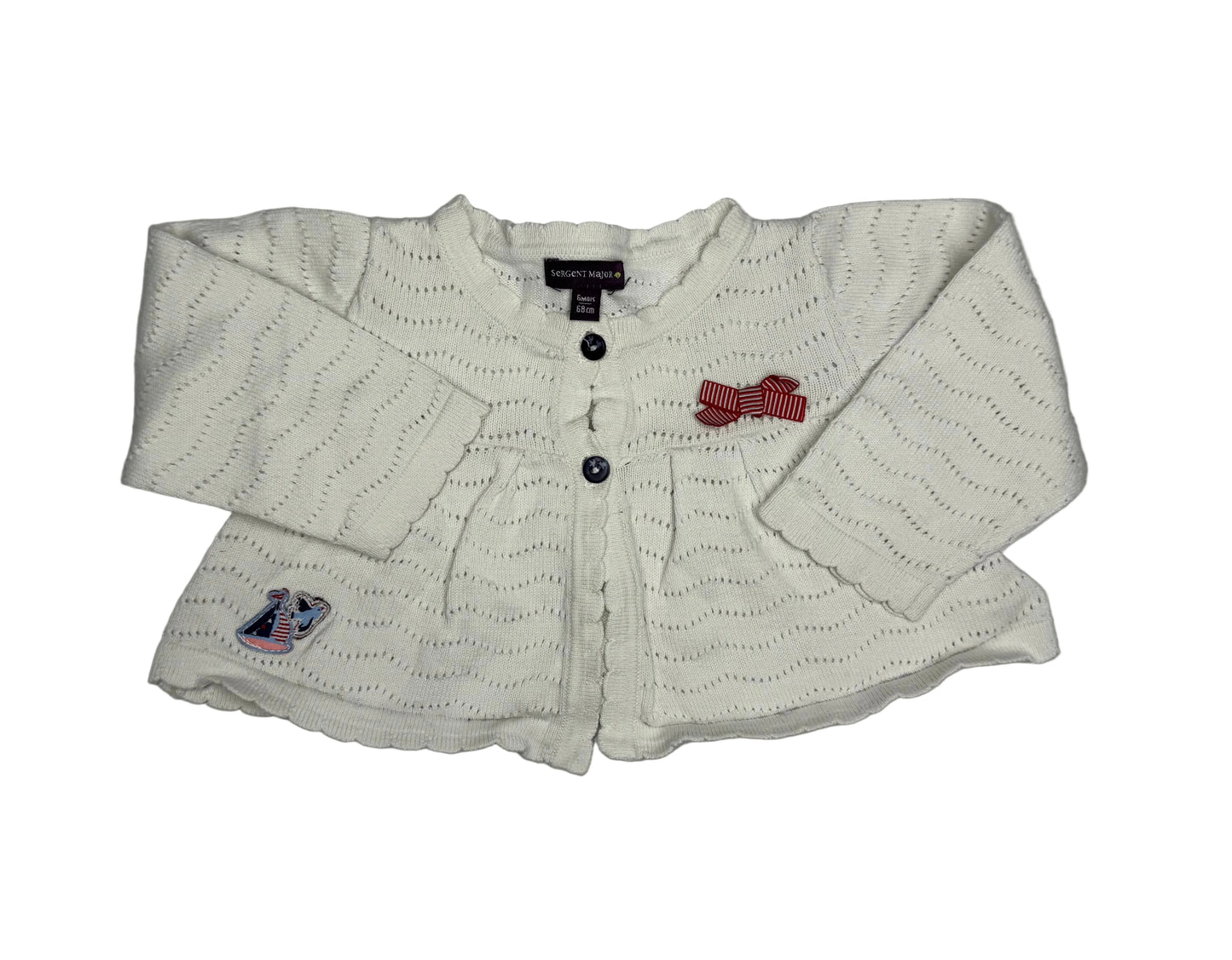 SERGENT MAJOR Cropped Cardigan