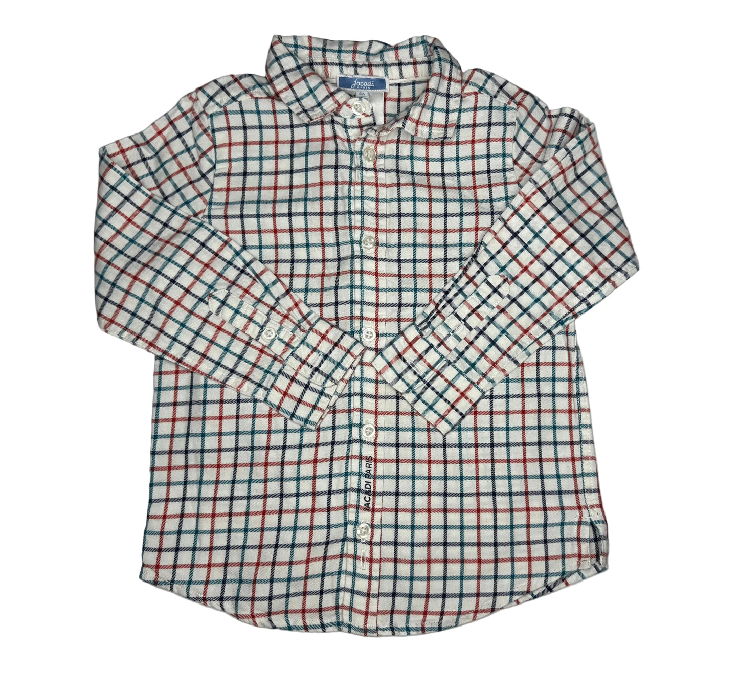 JACADI Check Pattern Shirt