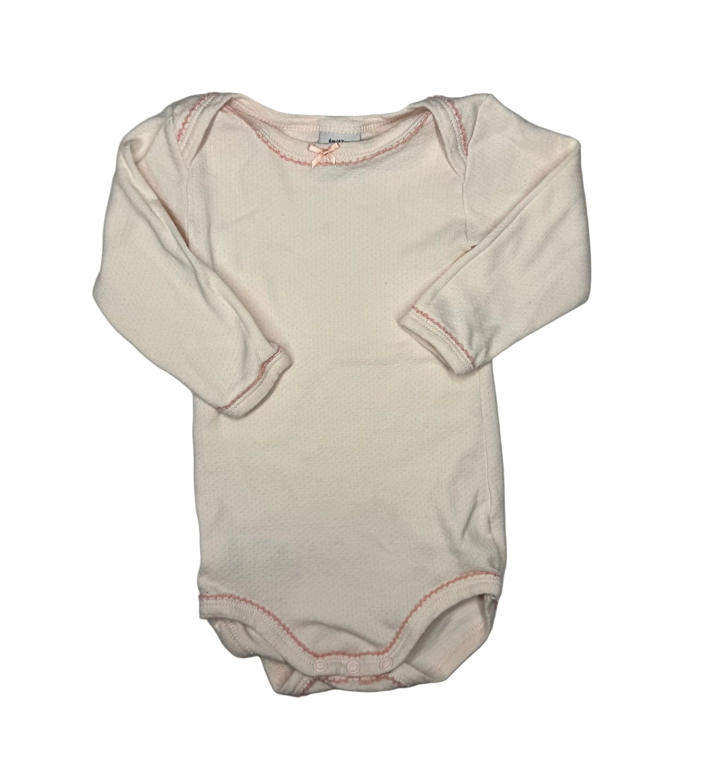 PETIT BATEAU Long Sleeve Bodysuit