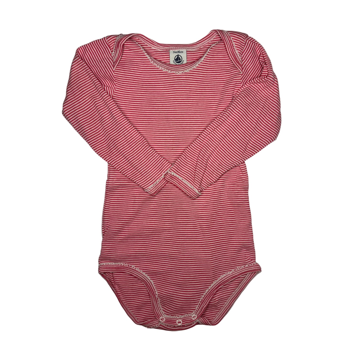 PETIT BATEAU Stripe Bodysuit
