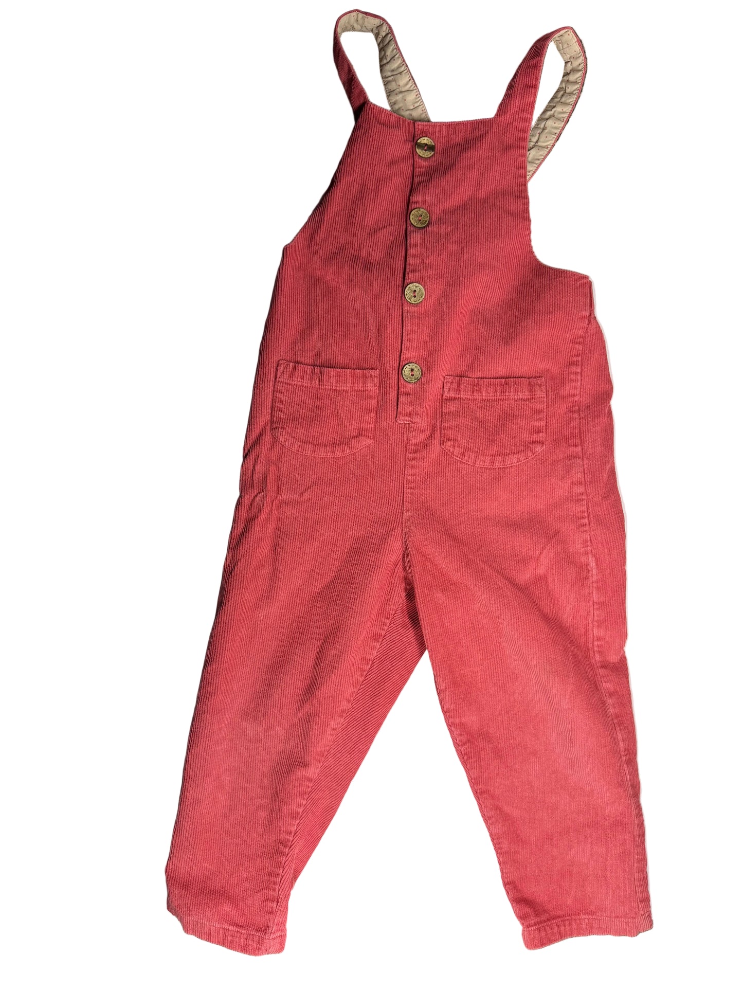 PUREBABY Corduroy Dusty Pink Overall