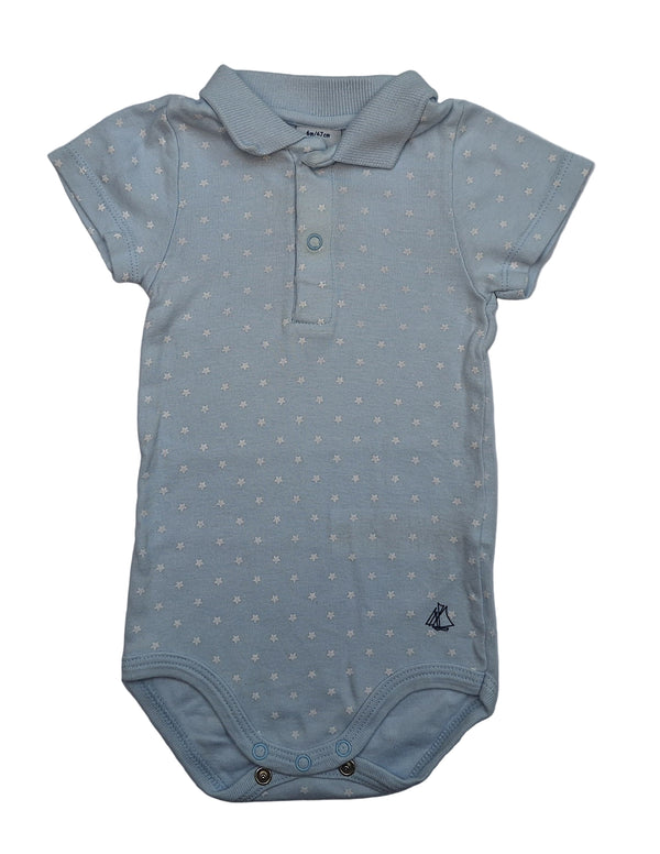 PETIT BATEAU Polo Bodysuit