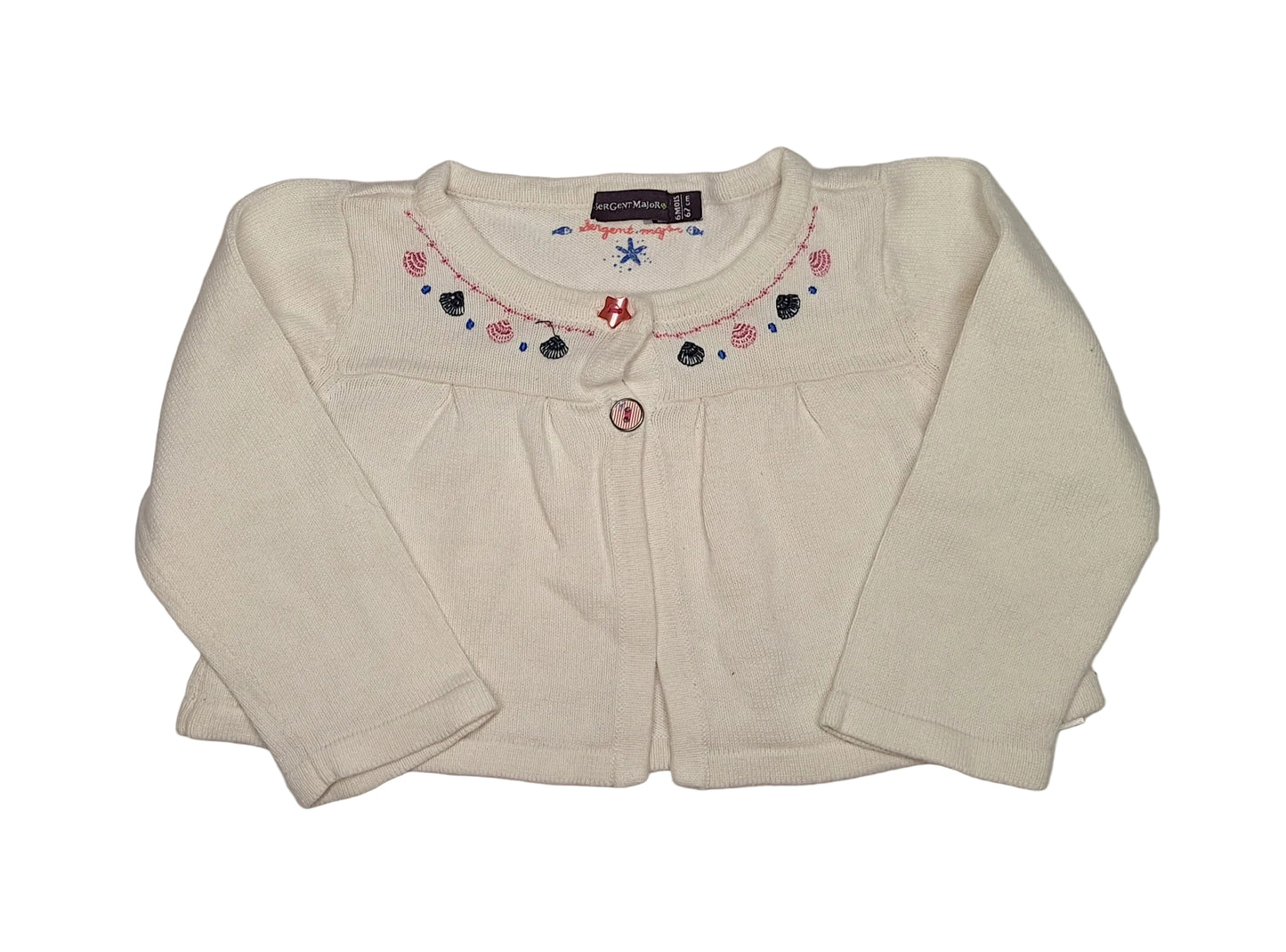 SERGENT MAJOR Cropped Cardigan [Imperfect]