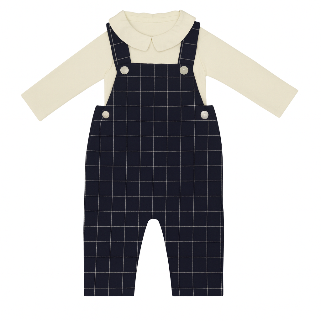 JACADI Overall & Bodysuit set