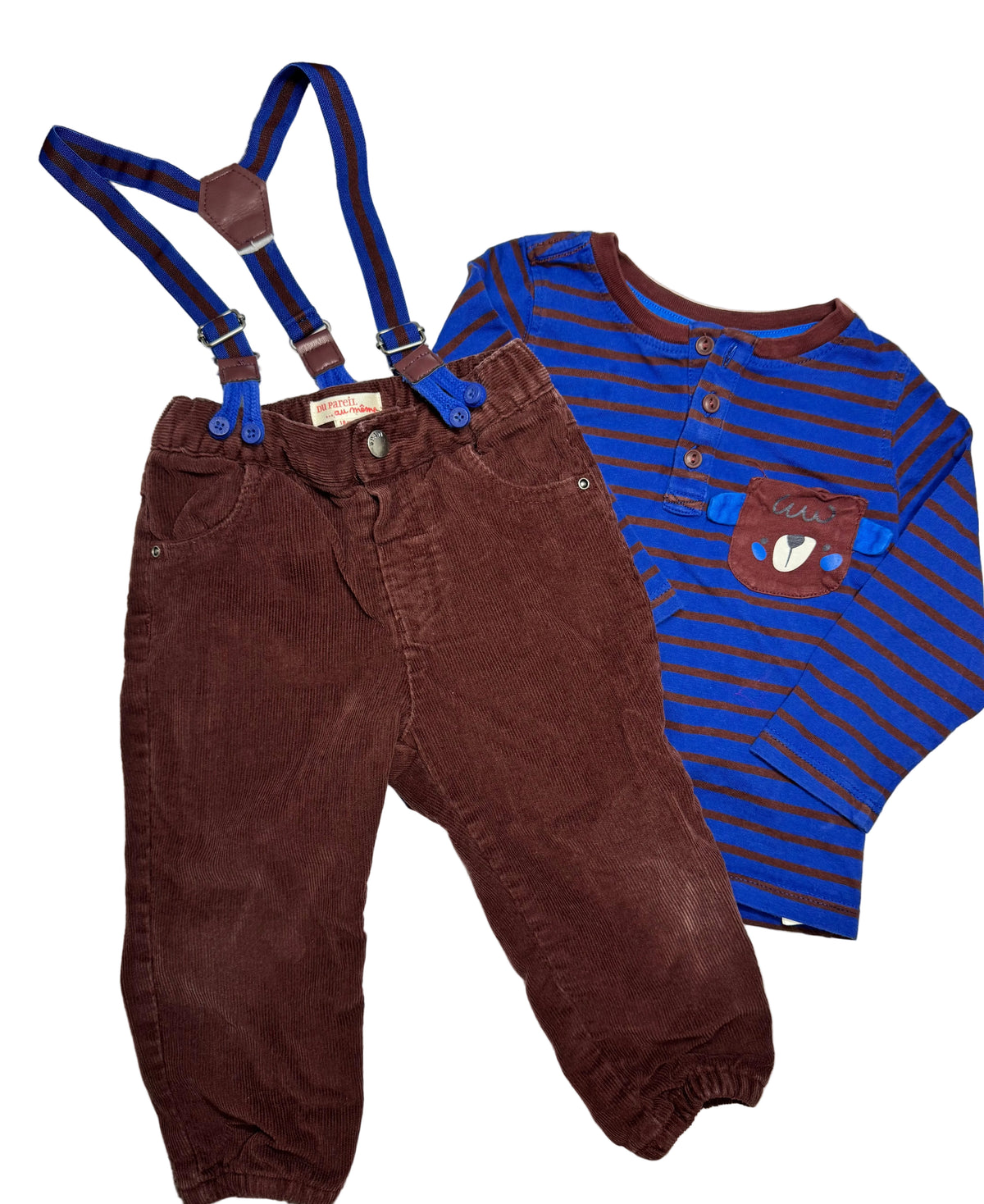 DPAM Set trousers with suspenders & Top