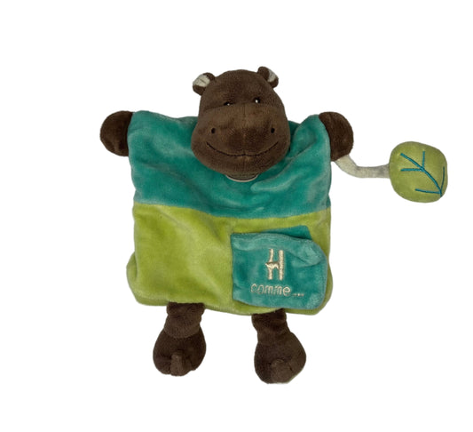 BABY NAT Doudou & Puppet Hippo