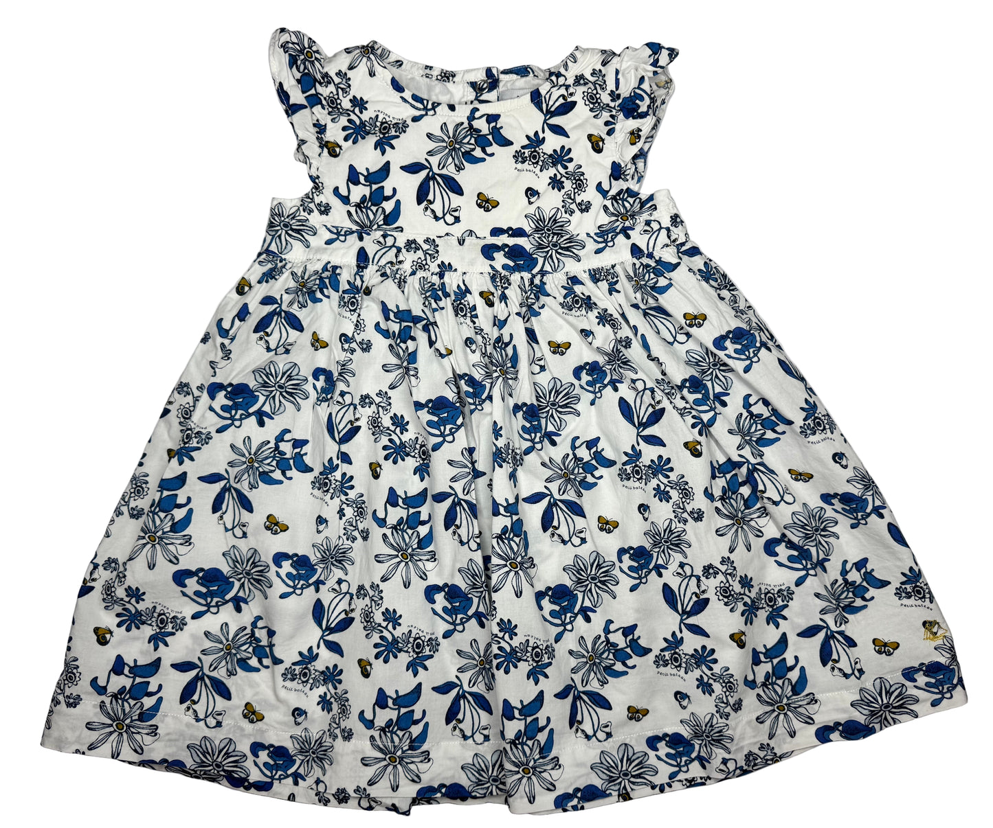 Petit bateau dress french preloved baby toddler Le Petit look