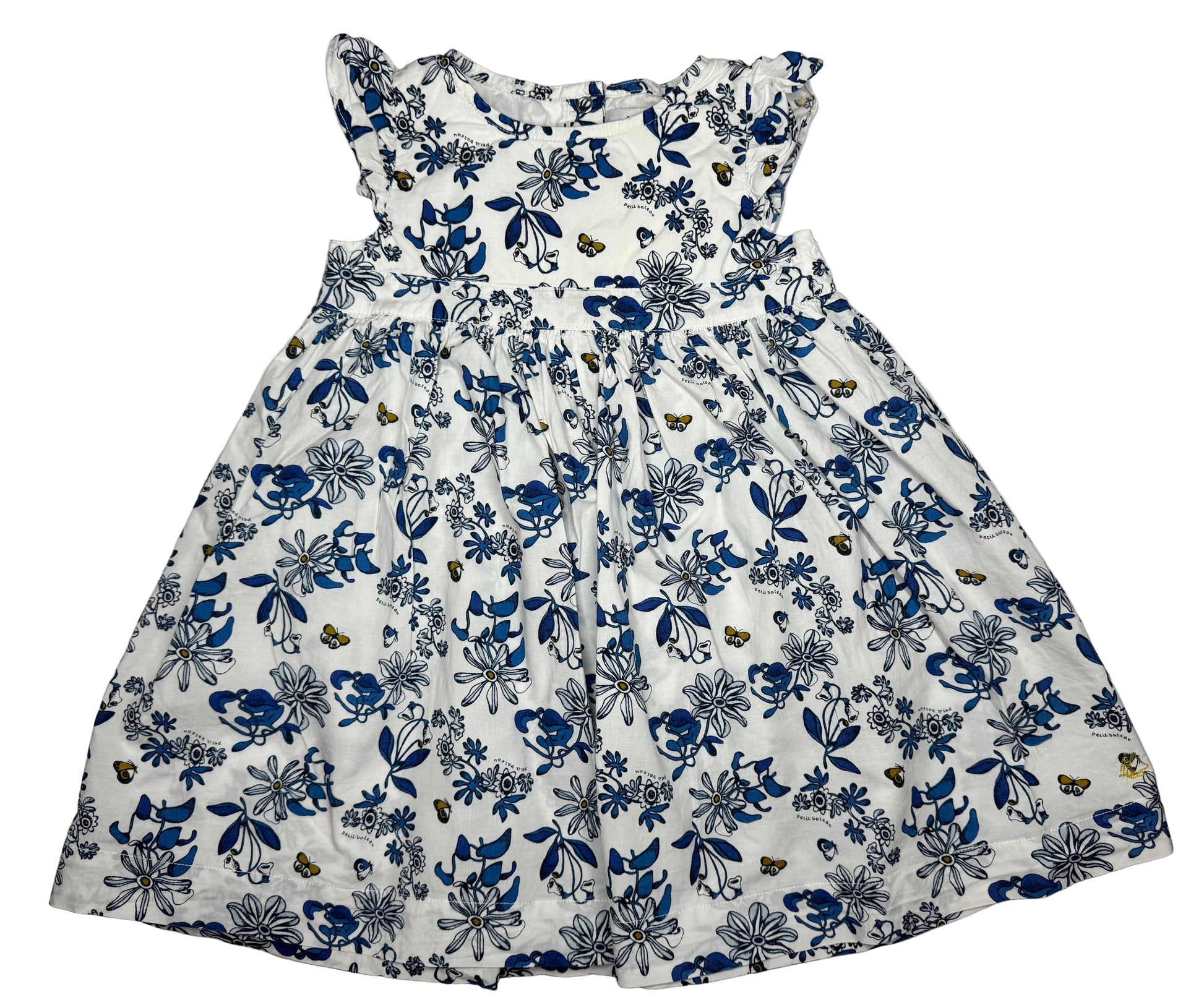 Petit bateau dress french preloved baby toddler Le Petit look