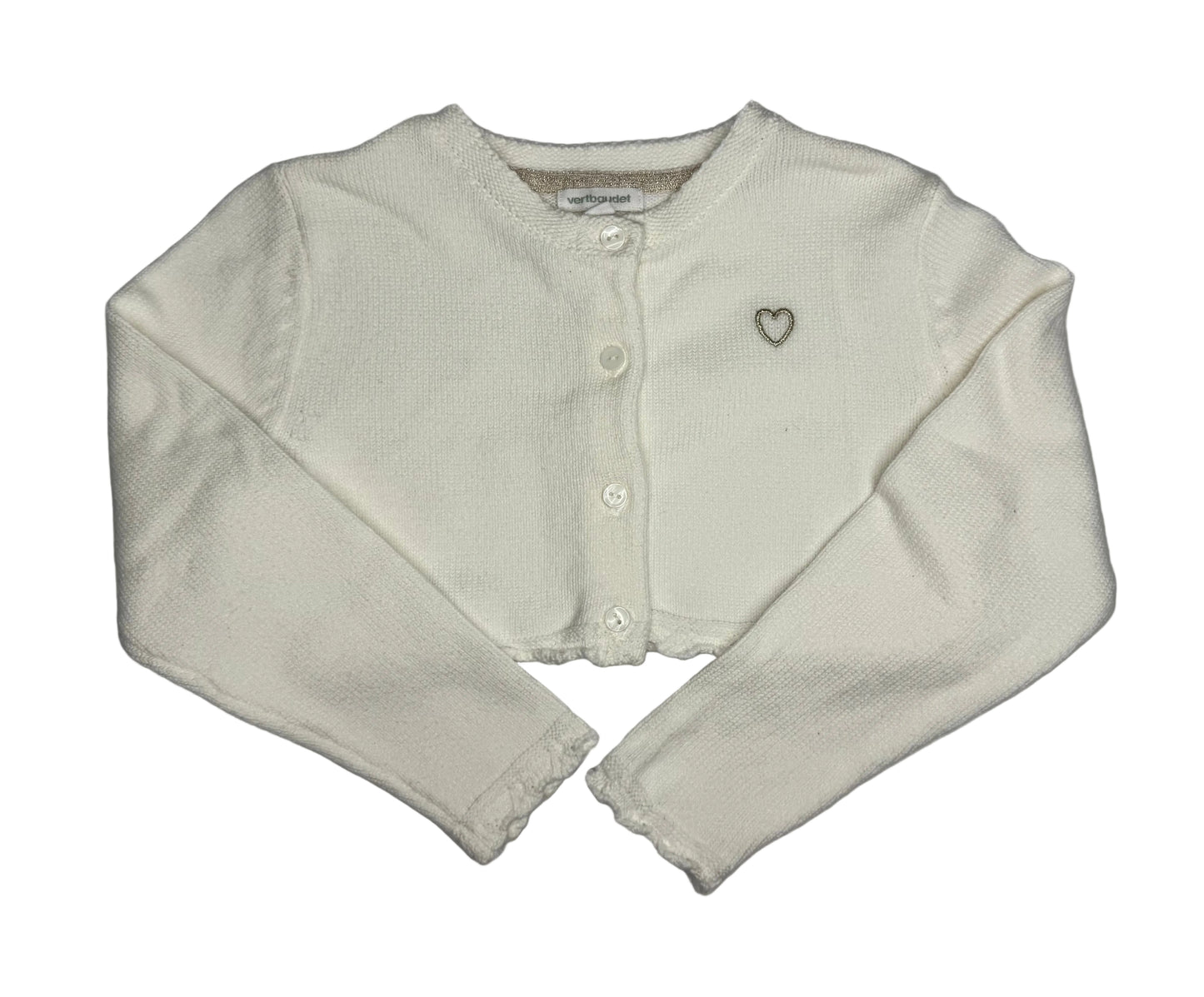 VERTBAUDET Elegant Cropped Cardigan