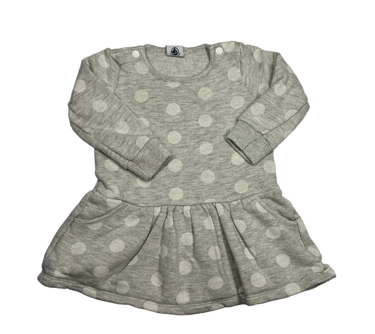 PETIT BATEAU Long Sleeve Dress [Imperfect]