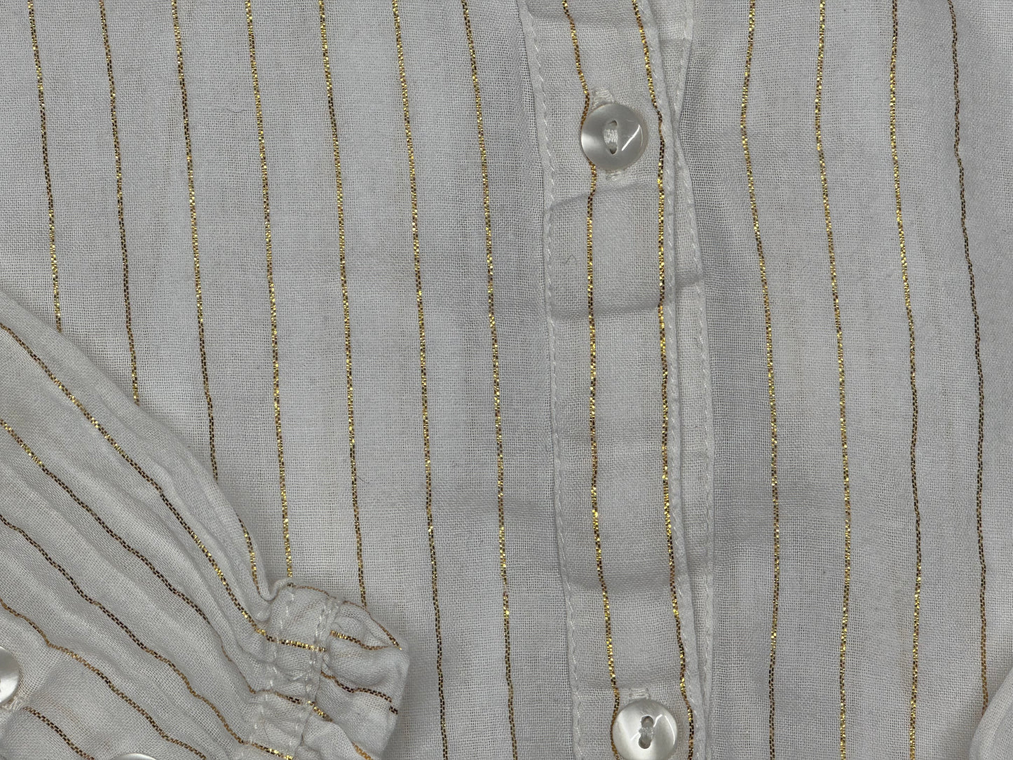 CYRILLUS Gold Stripe Blouse [Premium]