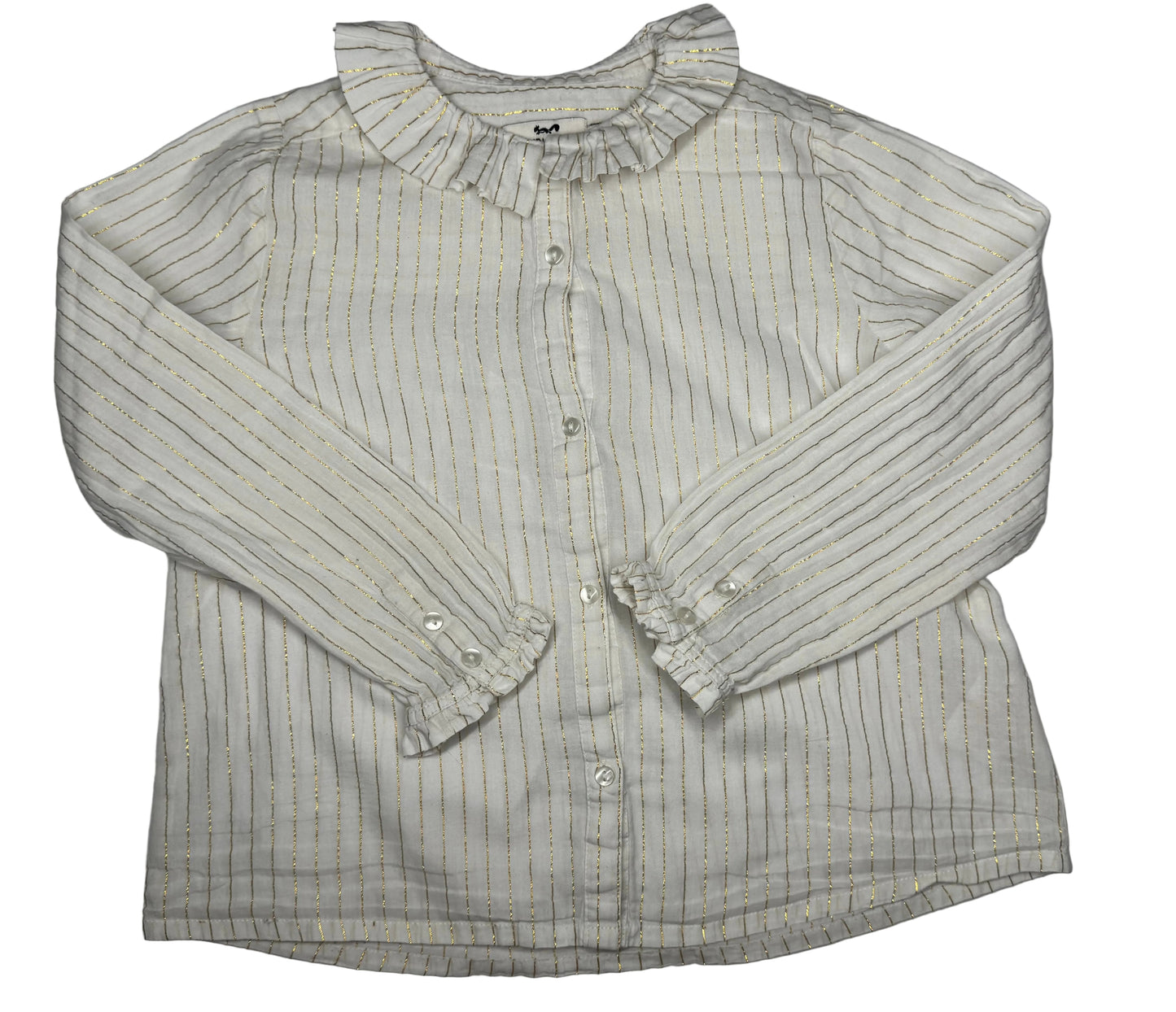 CYRILLUS Gold Stripe Blouse [Premium]