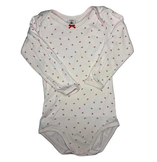 PETIT BATEAU Strawberry Bodysuit