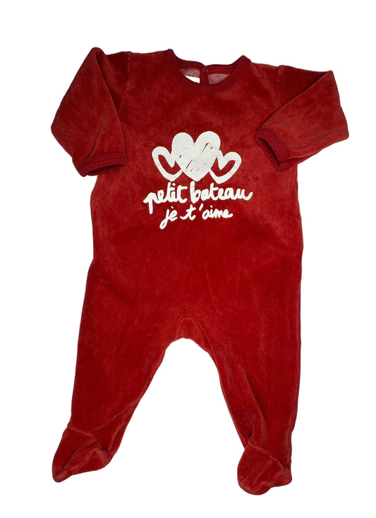 PETIT BATEAU Velvet Pyjama [Imperfect]
