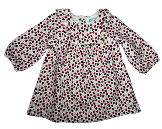 OBAIBI Leaf Print Dress