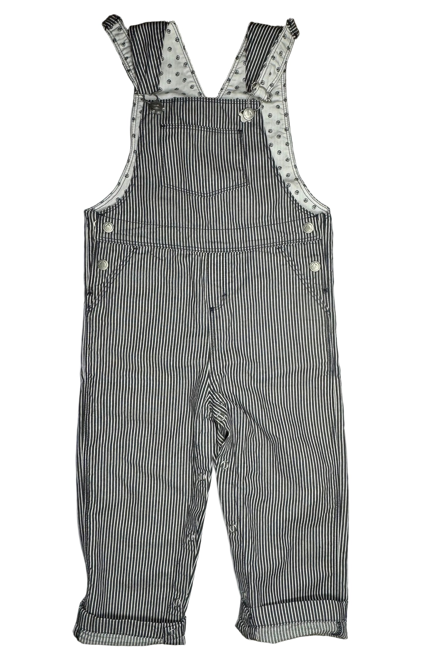 PETIT BATEAU Navy Stripe Overall