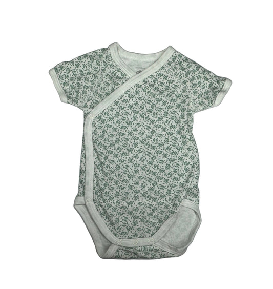 PETIT BATEAU Floral Cross over Bodysuit