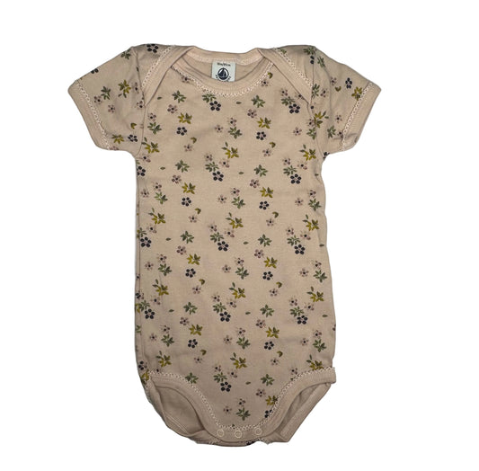 PETIT BATEAU Floral Bodysuit