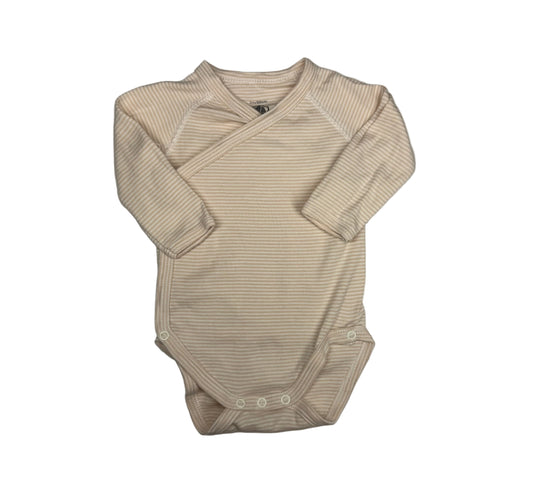 PETIT BATEAU Cross Stripe Bodysuit