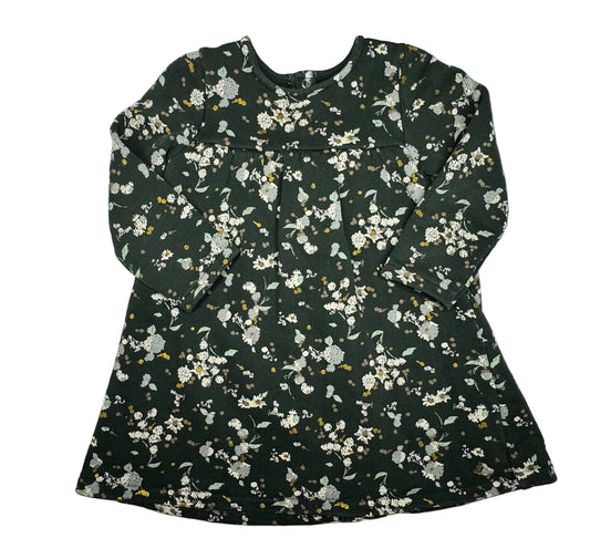 PETIT BATEAU Floral Winter Dress
