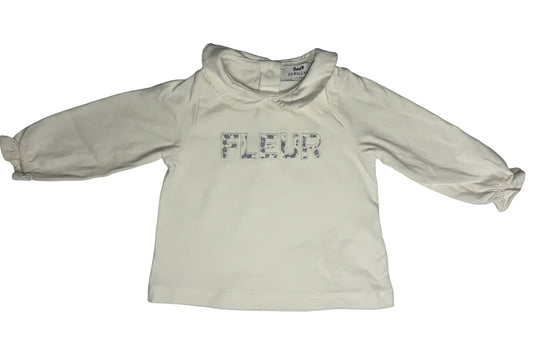 CYRILLUS "Fleur" Tee Shirt