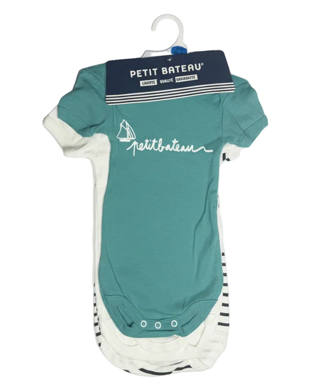 PETIT BATEAU 3 Bodysuits Set [BNWT]