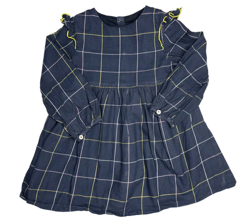 JACADI Check Pattern Dress