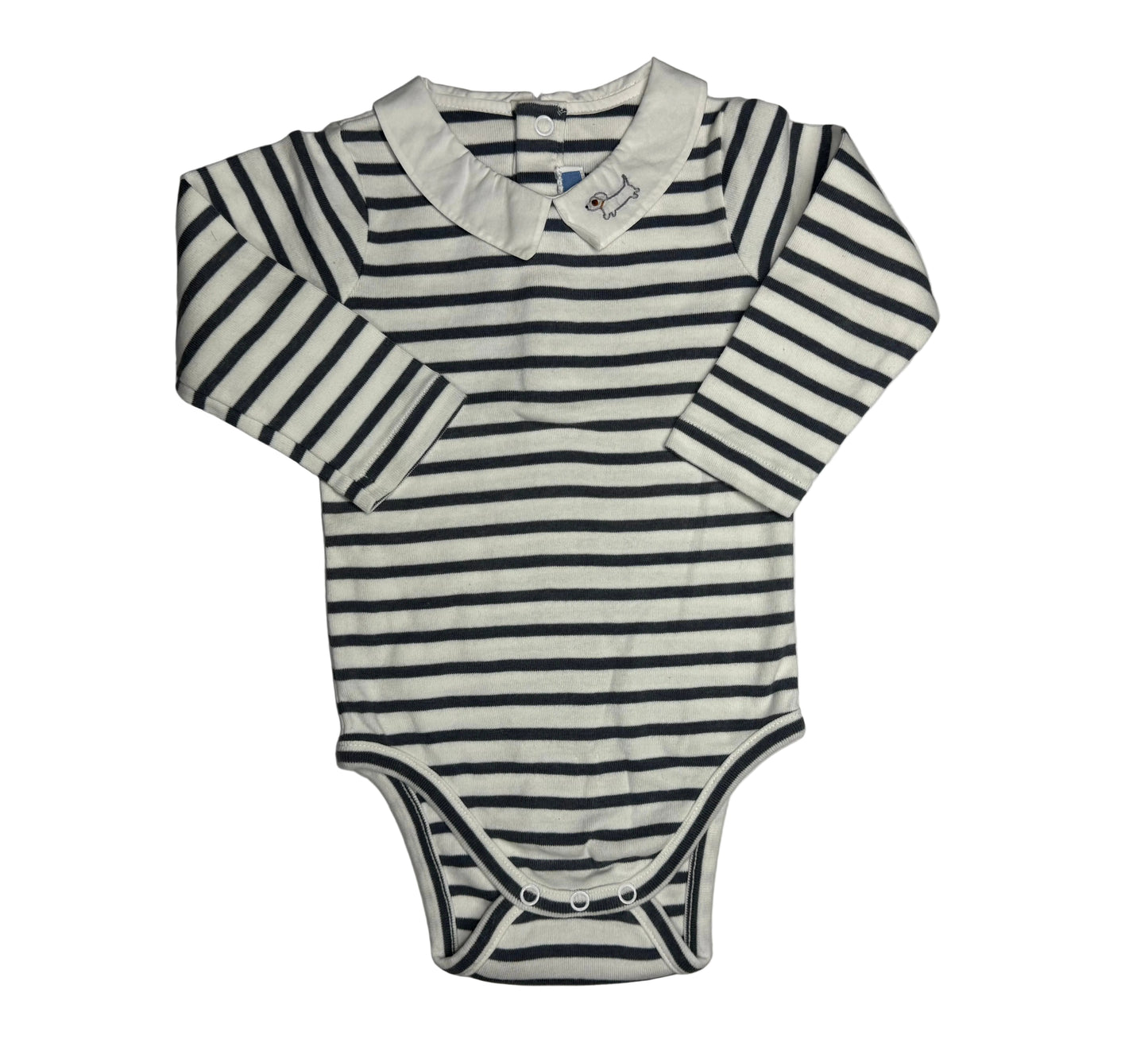 JACADI Stripe Bodysuit [New without Tag]
