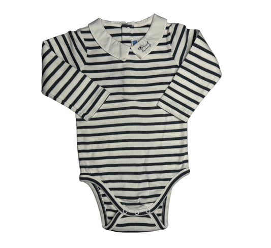 JACADI Stripe Bodysuit [New without Tag]