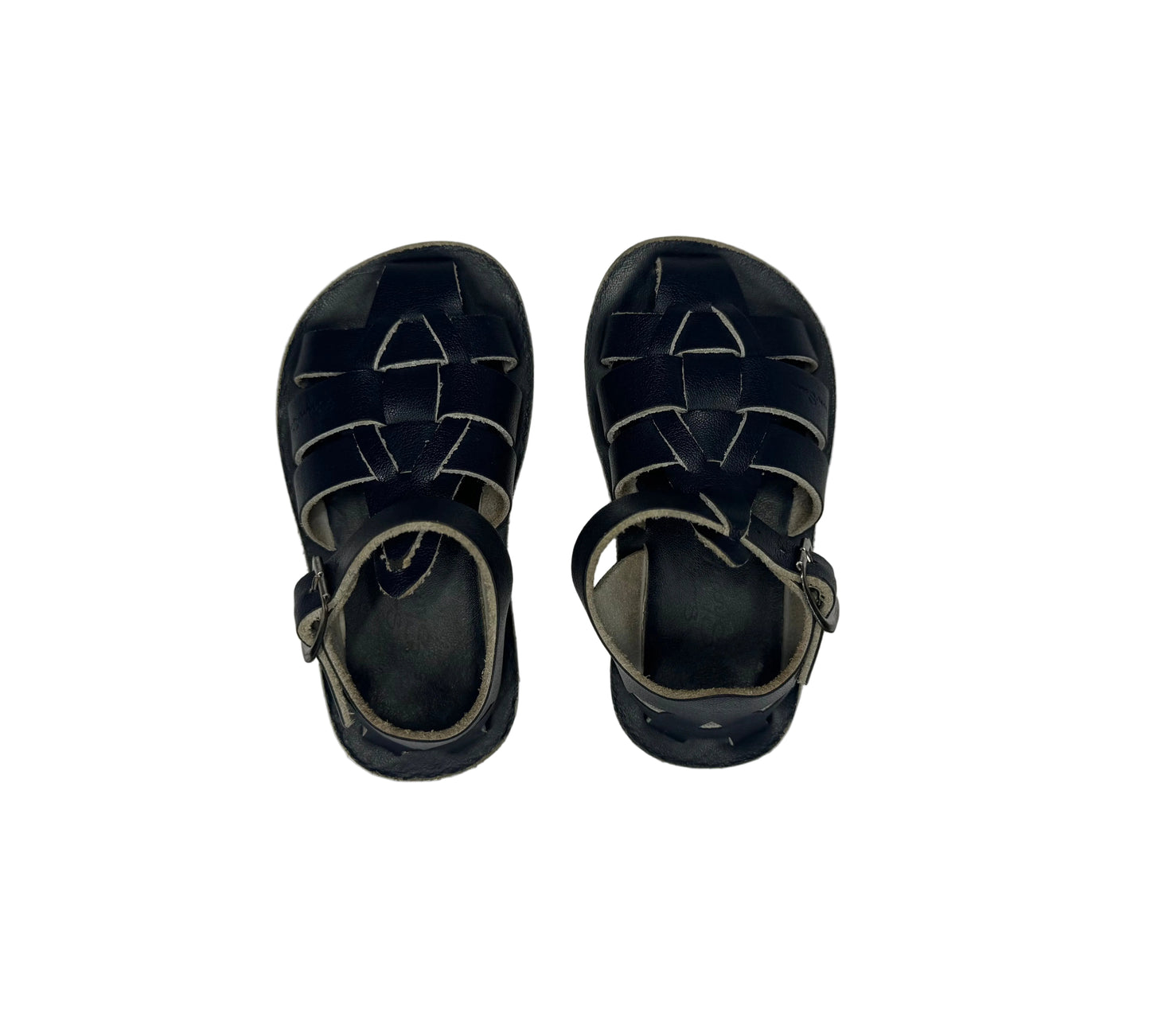 SALT WATER Navy Sandals [Beyond France]