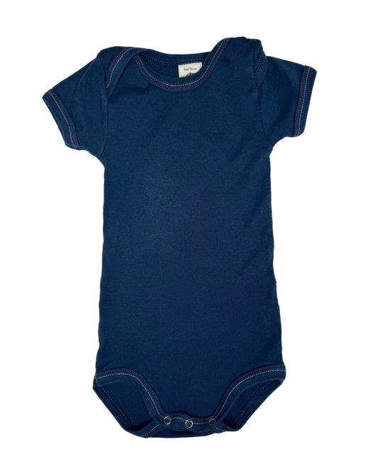 PETIT BATEAU Navy Bodysuit