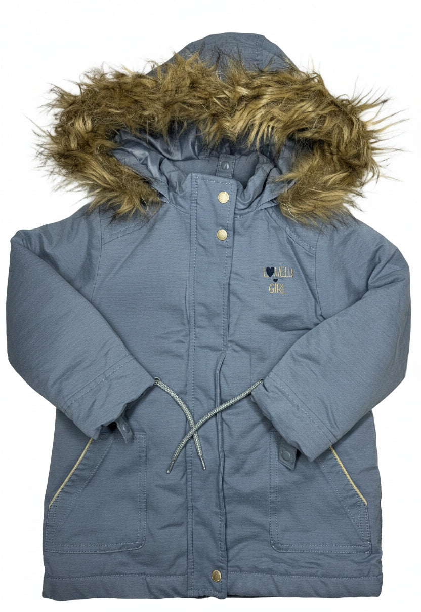 VERTBAUDET Dusty Blue Parka