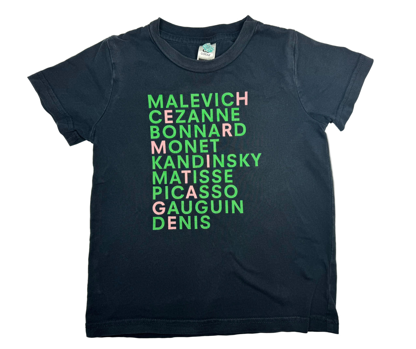 Navy Artist Tee Shirt