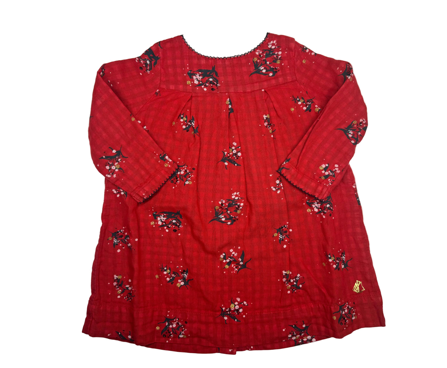 PETIT BATEAU Red Dress