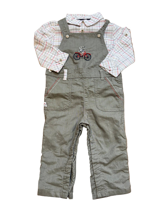 SERGENT MAJOR Overall & Shirt outfit