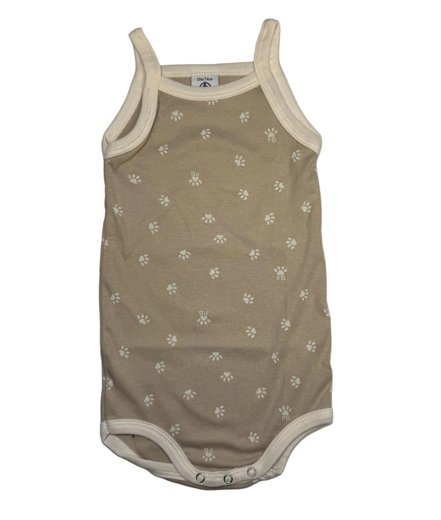 PETIT BATEAU Sleeveless Bodysuit